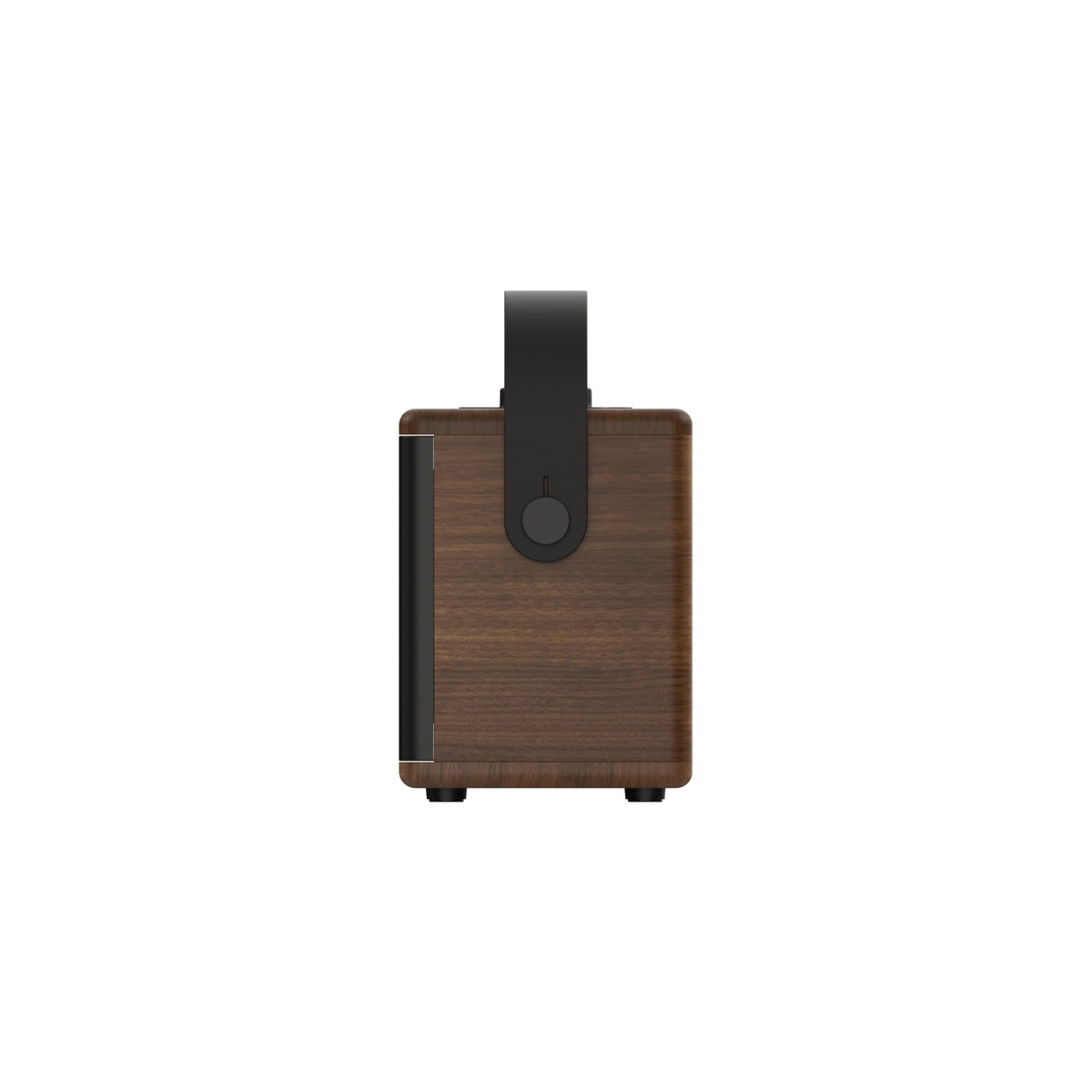 Pure Classic Aura Portable Bluetooth Speaker with Ambient Lighting - Coffee Brown Walnut