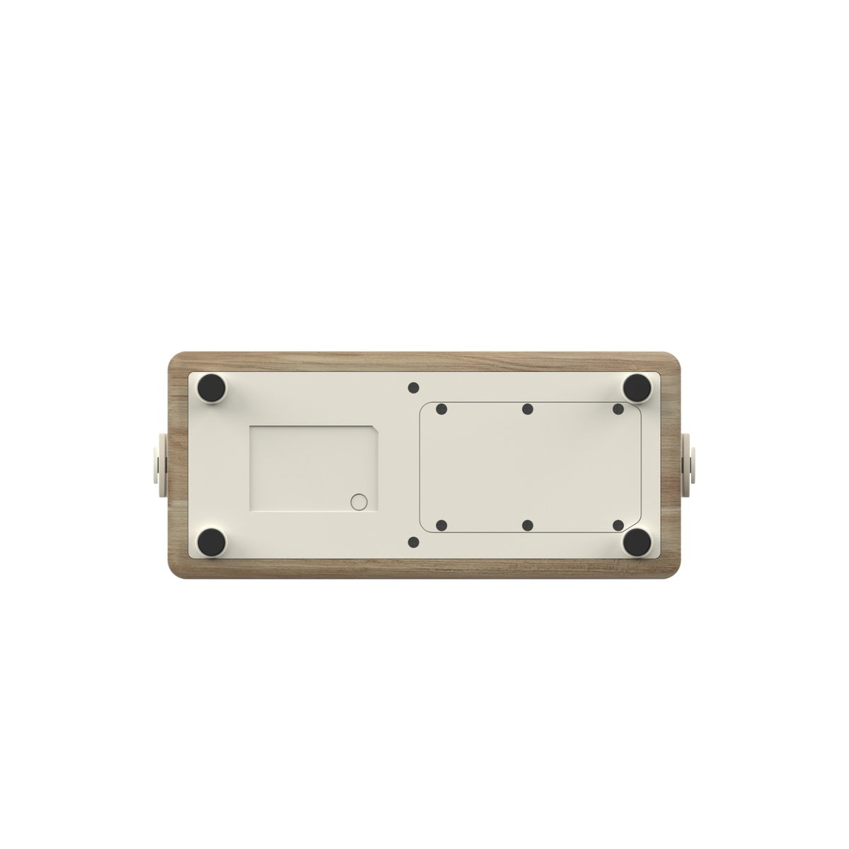 Pure Classic Aura Portable Bluetooth Speaker with Ambient Lighting - Cotton White Oak