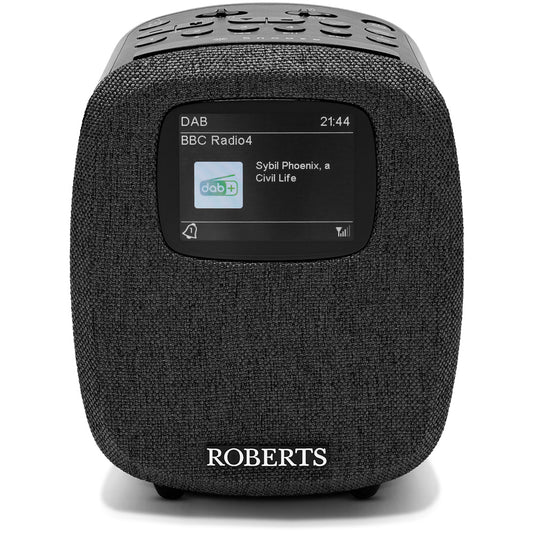 Roberts Ortus 5 DAB DAB+ FM RDS Bedside Radio with Bluetooth Black