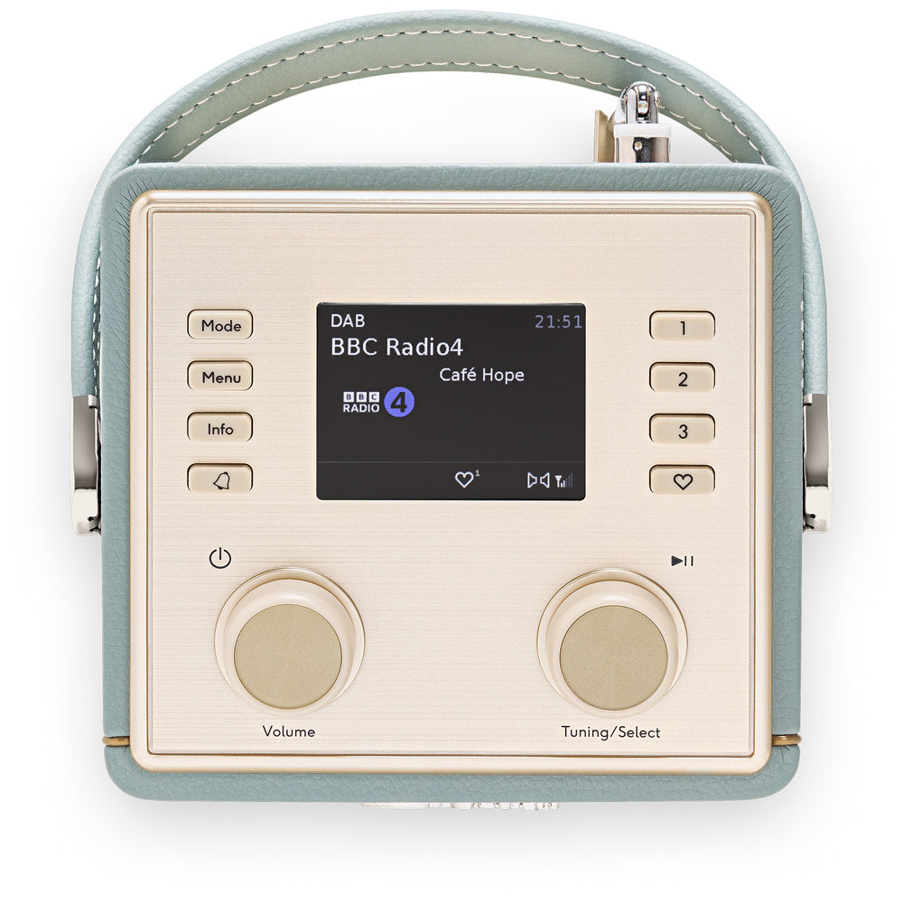 Roberts Revival Mini 2 Portable Bluetooth DAB+ DAB FM Radio - Duck Egg