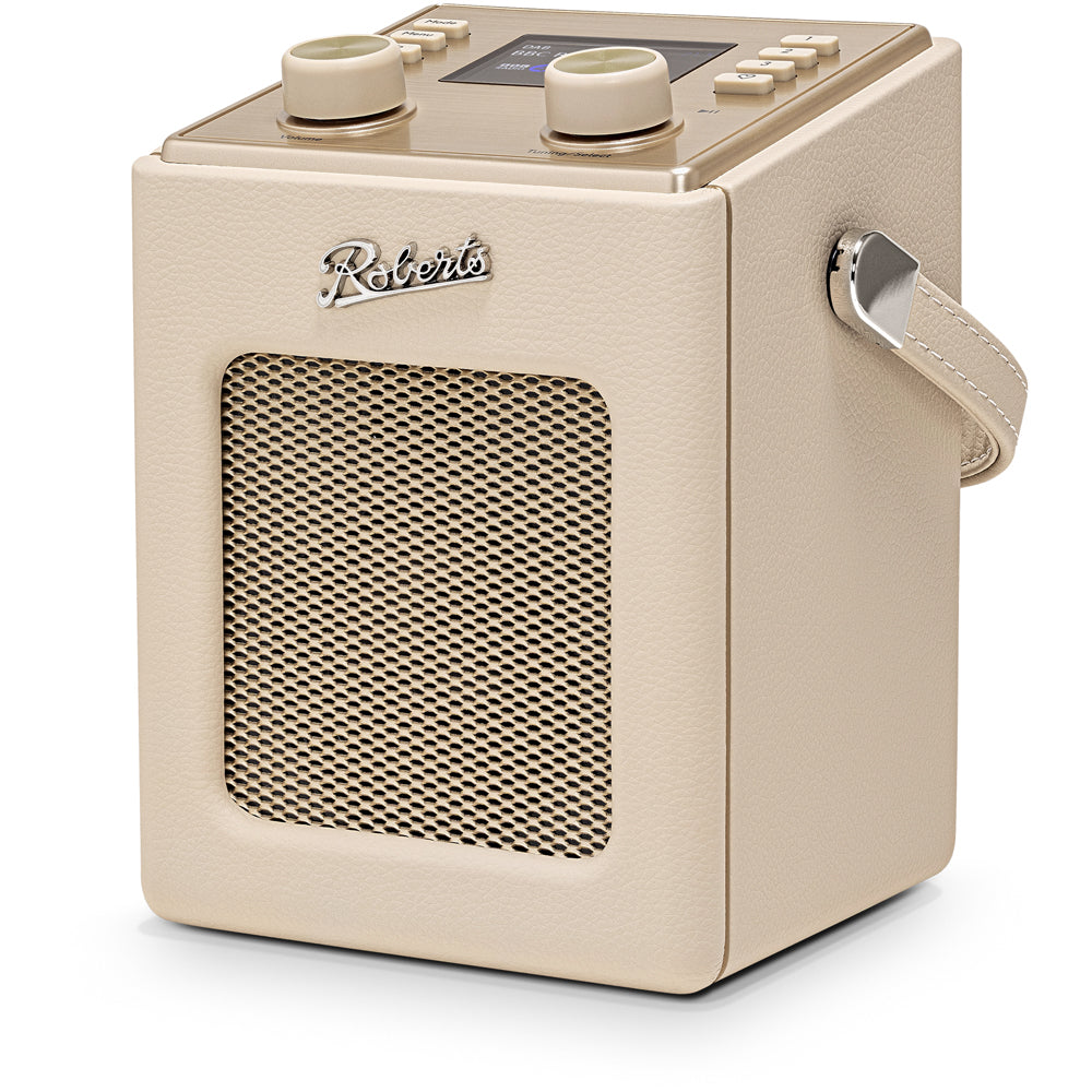 Roberts Revival Mini 2 Portable Bluetooth DAB+ DAB FM Radio - Pastel Cream