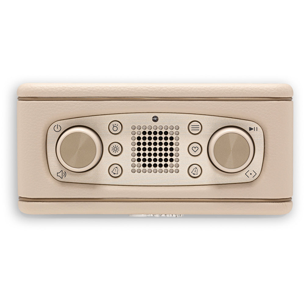 Roberts Revival Rest DAB DAB+ FM Bluetooth Bedside Clock Radio Pastel Cream
