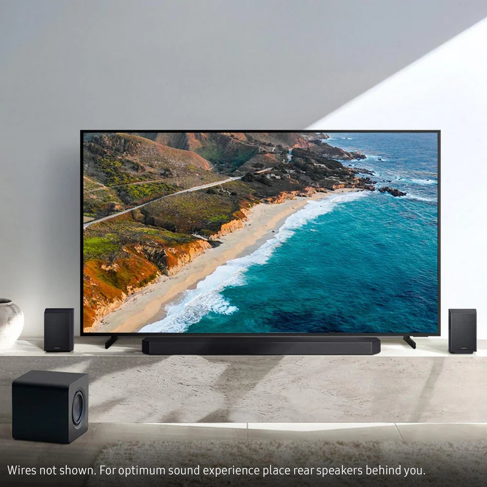 Samsung HW-Q930F 9.1.4ch Q-Series Soundbar with Wireless Subwoofer and Rear Speakers in Titan Black 2025