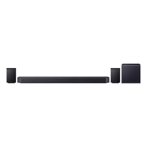 Samsung HW-Q990F 11.1.4ch Q-Series Soundbar with Wireless Subwoofer and Rear Speakers in Titan Black 2025