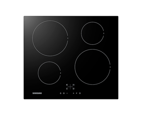 Samsung NZ64F3NM1AB Series 3 60cm Four Burner Electric Induction Hob in Black