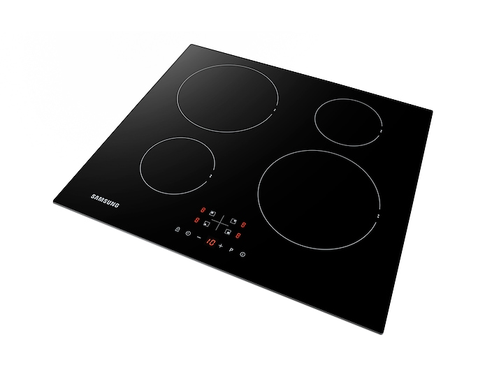 Samsung NZ64F3NM1AB Series 3 60cm Four Burner Electric Induction Hob in Black
