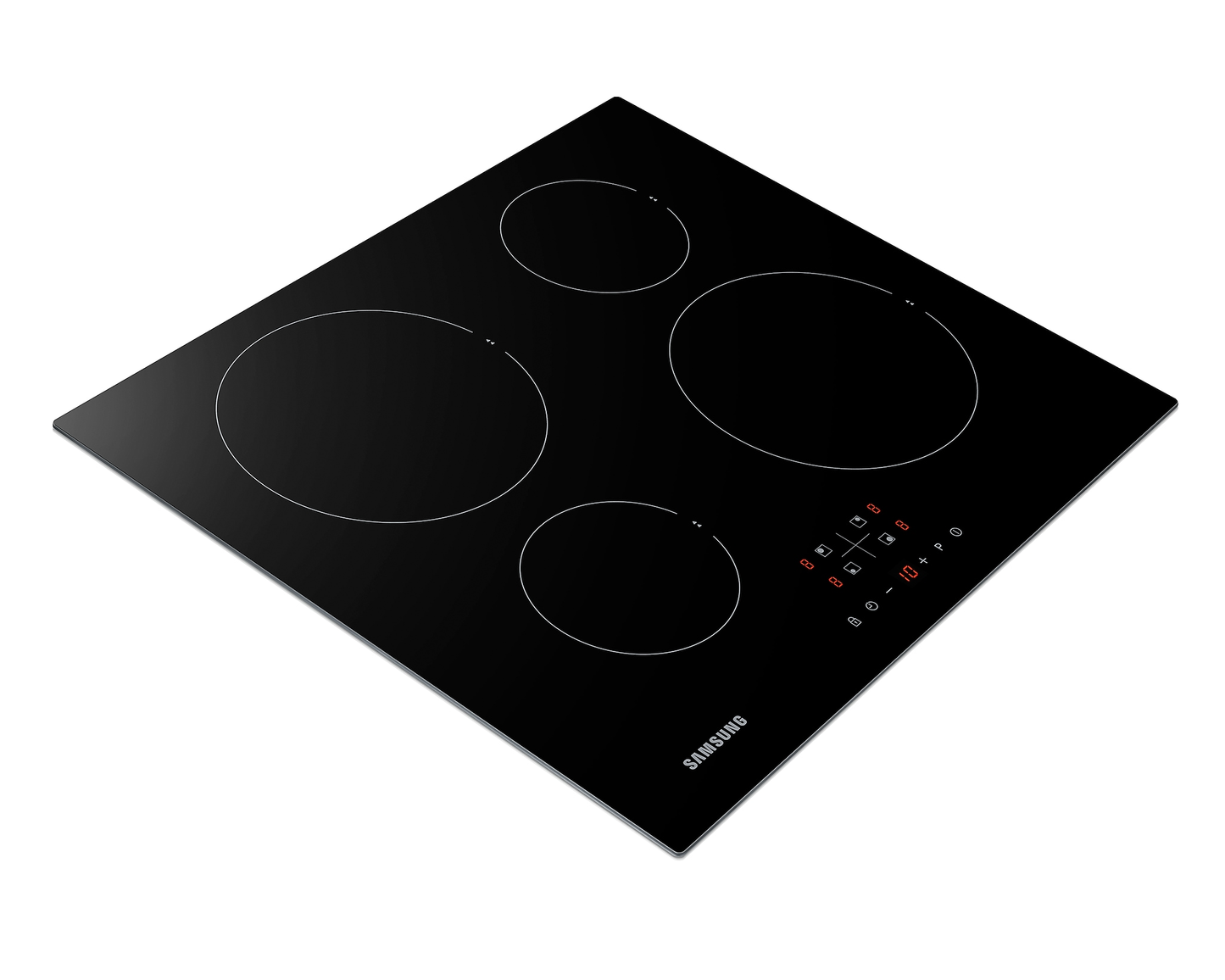 Samsung NZ64F3NM1AB Series 3 60cm Four Burner Electric Induction Hob in Black