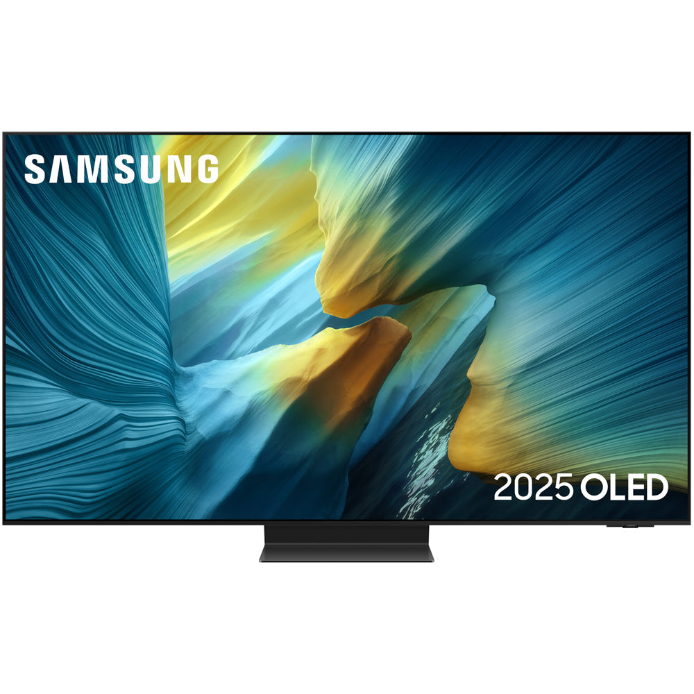 Samsung QE65S95FATXXU 65 Inch OLED S95F 4K UHD HDR Smart AI TV with HW-QS700F 3.1.2ch Q-Series Soundbar Bundle