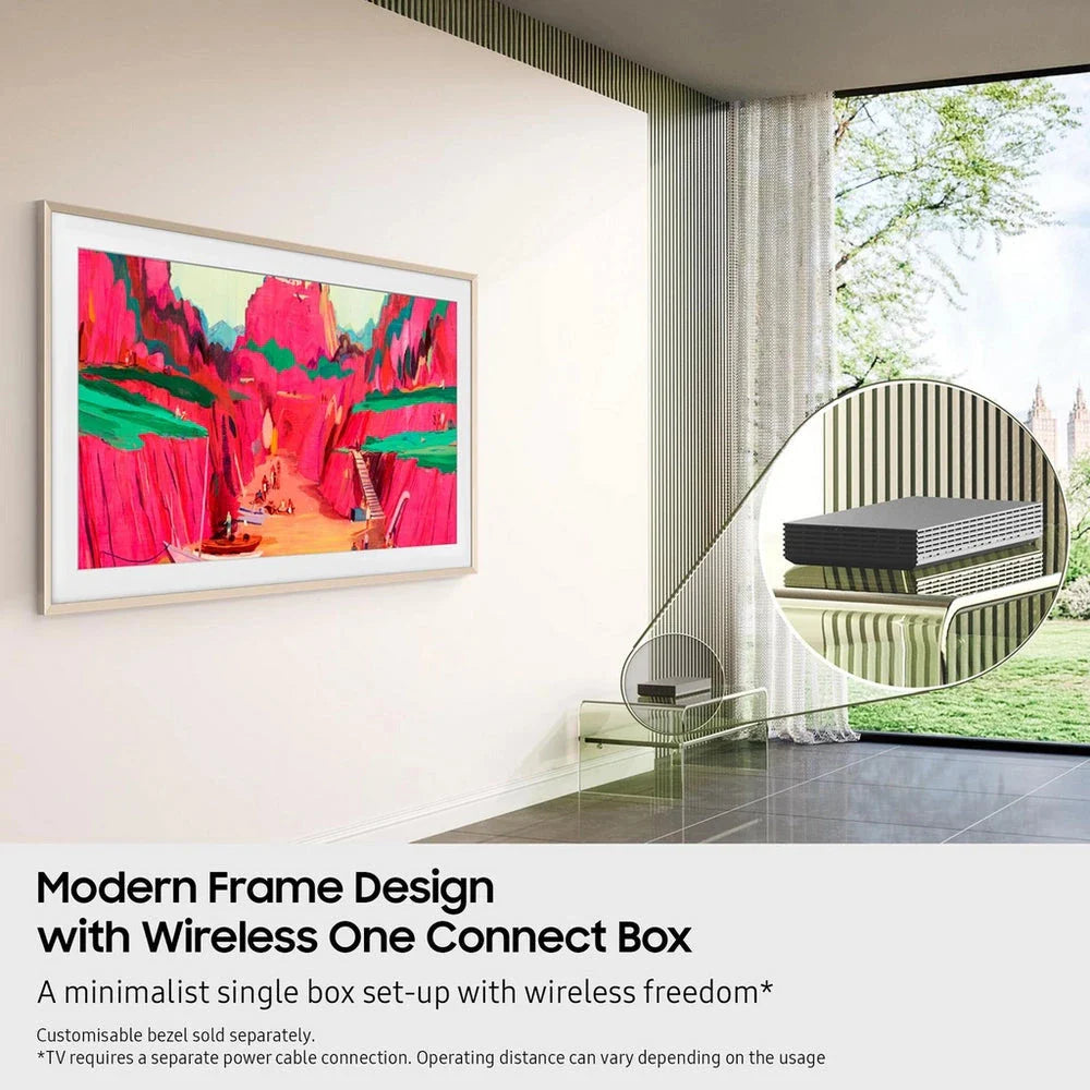 Samsung QE85LS03FWUXXU 85 Inch The Frame Pro LS03FW Art Mode Neo QLED 4K Vision Ultra HD HDR Smart AI TV 2025