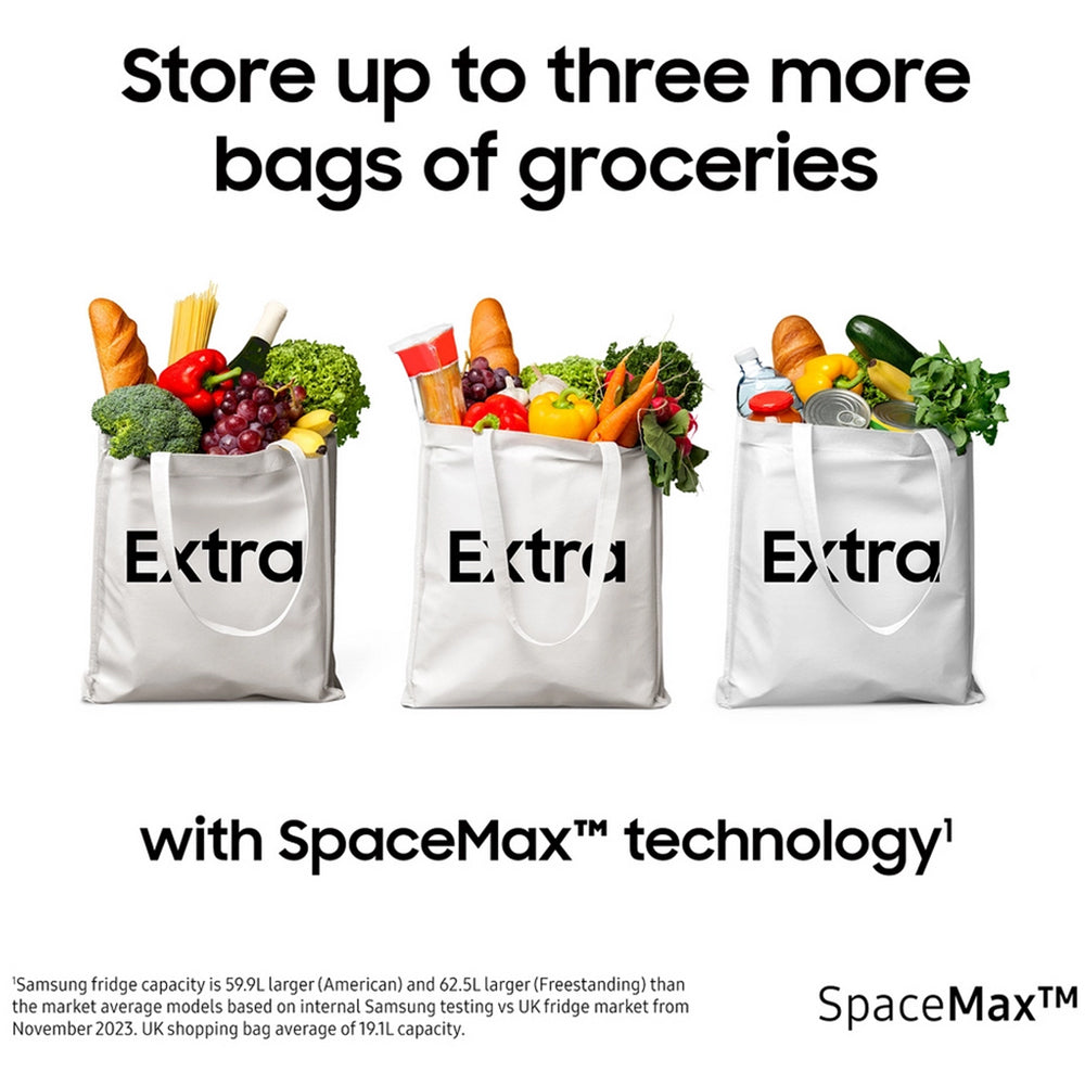 Samsung RB33B610EWWEU Series 5 SaceMax 344L Freestanding Fridge Freezer White