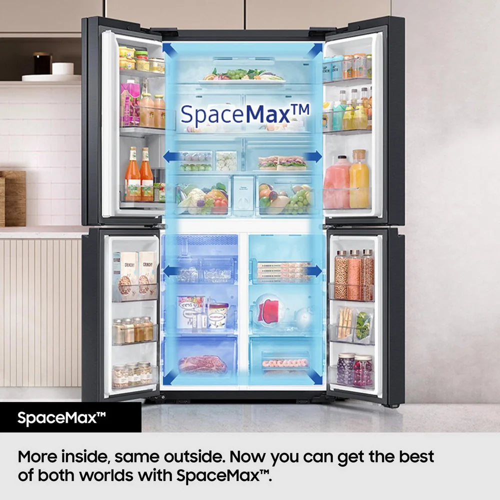 Samsung RF50C532EB1 Series 7 SpaceMax American Style Smart Fridge Freezer Black