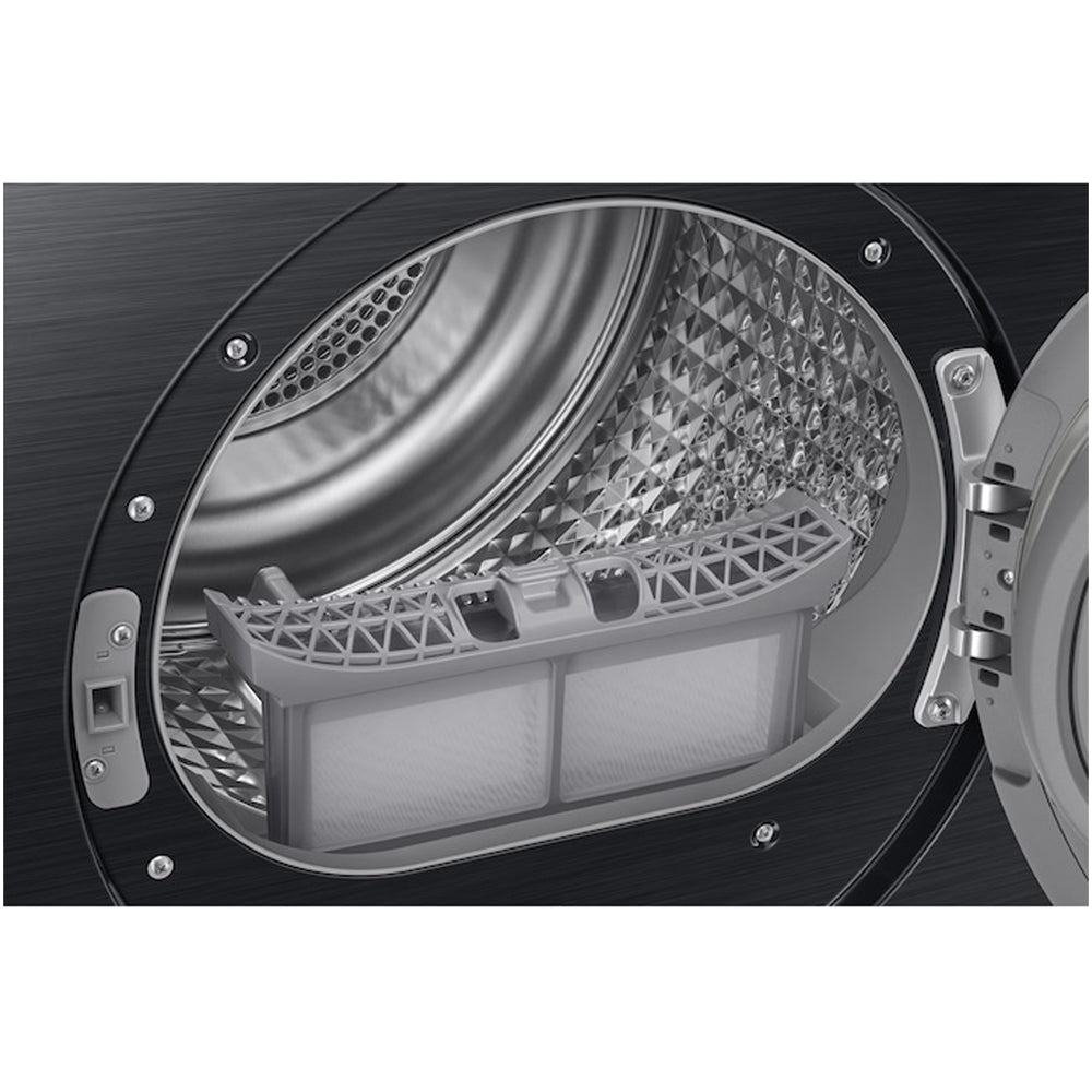 Samsung Series 8 DV90BB9445GBS1 with Optimal Dry 9kg Heat Pump Tumble Dryer Black