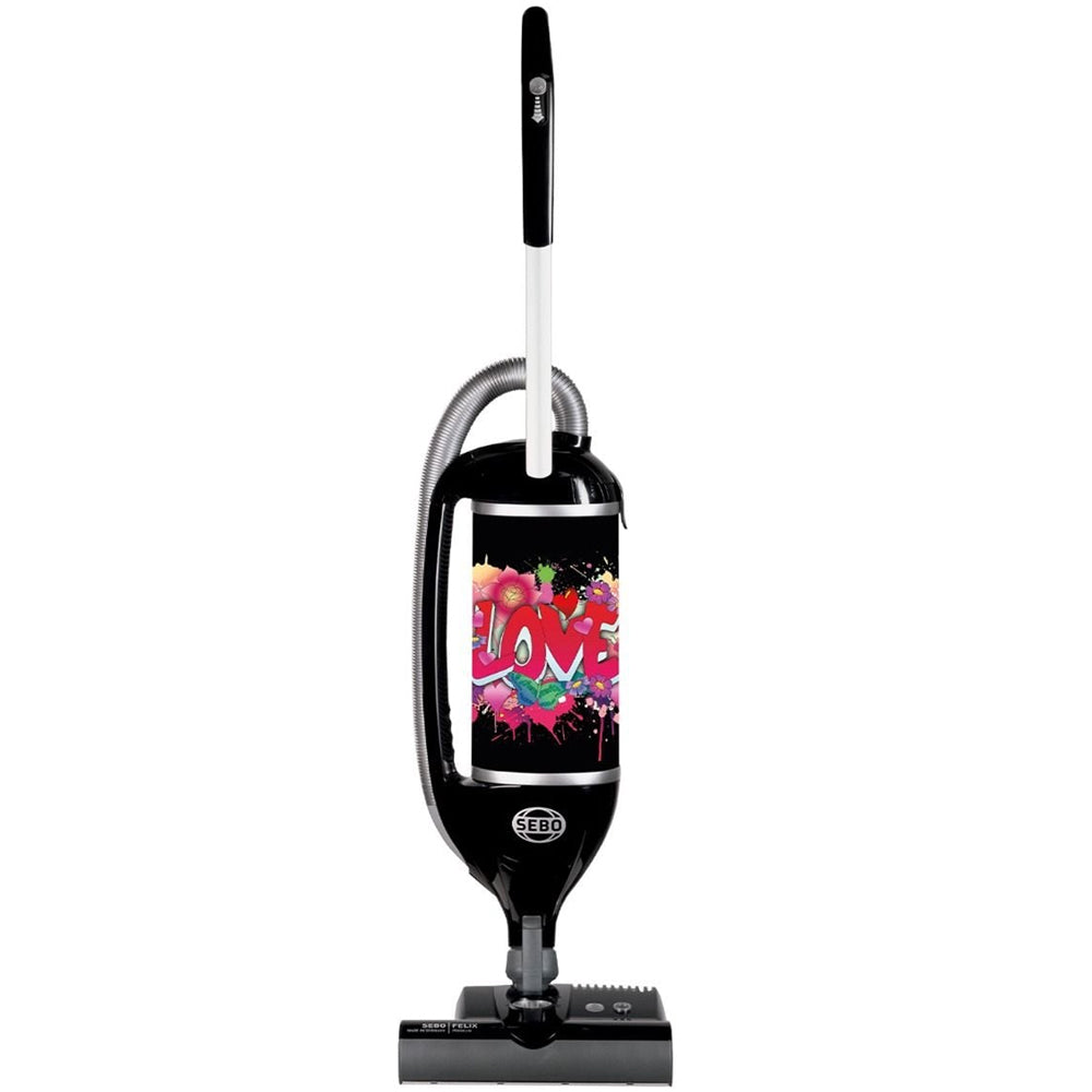 Sebo 90810GBG Sebo Felix Graffiti Upright Vacuum Cleaner Black