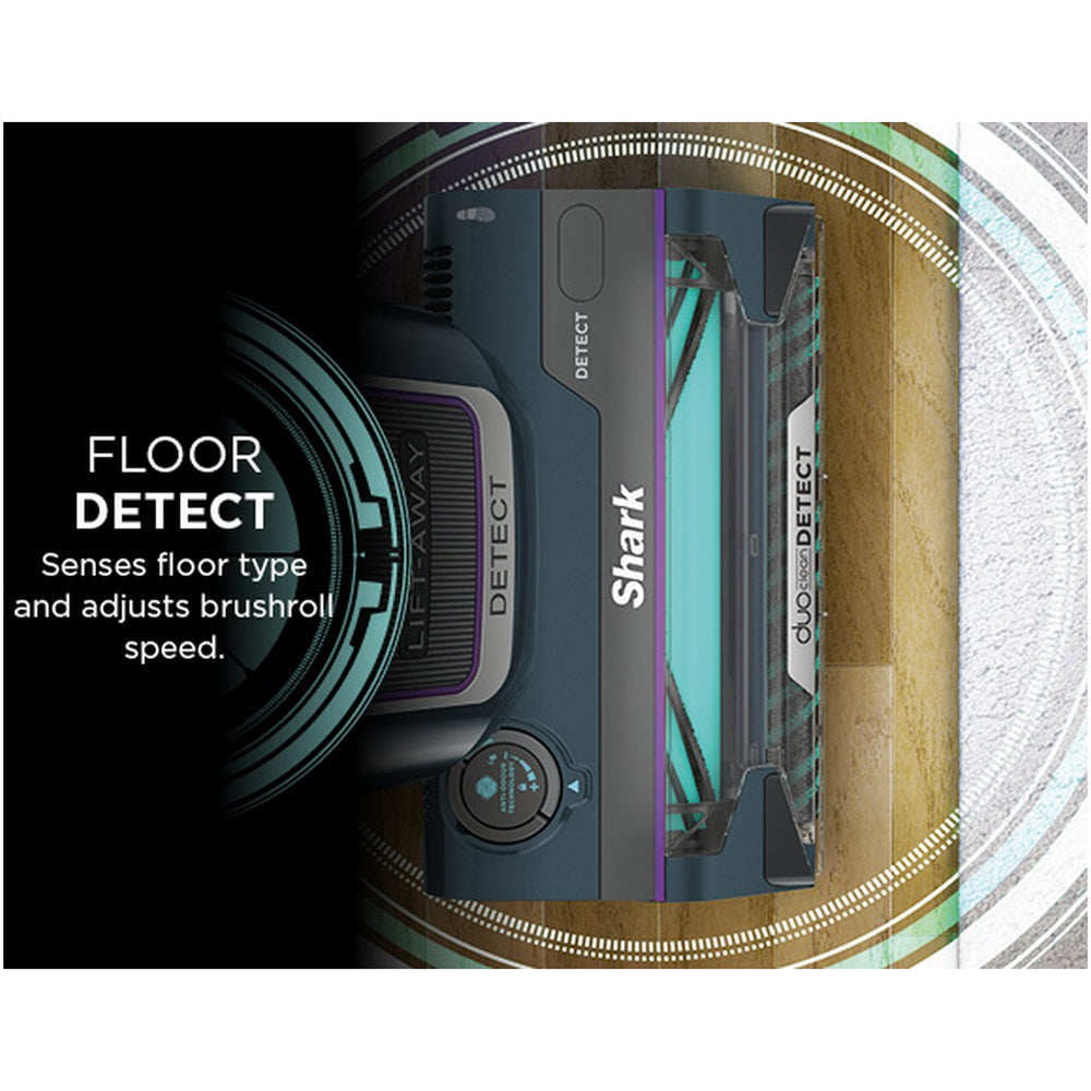 Shark Detect XL Pet Pro Corded Upright Vacuum Cleaner with Anti Hair Wrap Plus LA791UKT - Adriatic Teal Silver