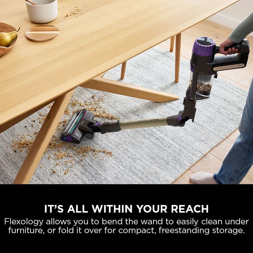 Shark IP3251UKT PowerDetect Clean and Empty Cordless Pet Vacuum Cleaner up to 70 Minutes Run Time Java Grey - Clearance