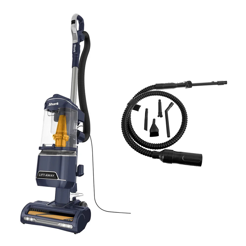 Shark NZ691UK Anti Hair Wrap Upright Vacuum Cleaner with Home and Car Cleaning Kit - Royal Grey NZ691UKKIT