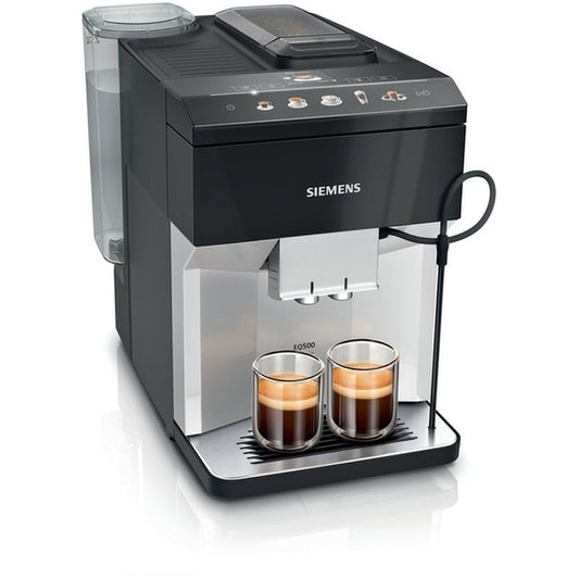 Siemens TP515GB1 EQ500 Bean to cup coffee machine Black Silver