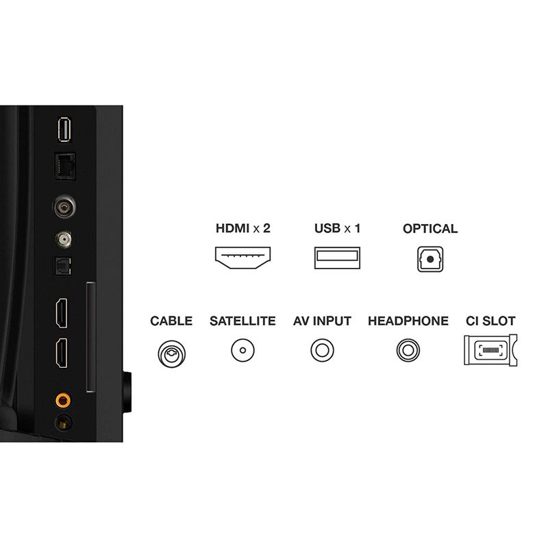 TCL 43V5C-UK 43 Inch V5C QLED Full HD HDR Google Smart TV 2025