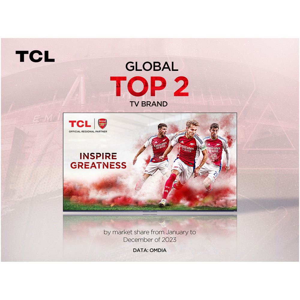 TCL 50Q6C-UK 50 Inch Q6C 4K Ultra HD HDR QD-Mini LED Smart Google TV 2025