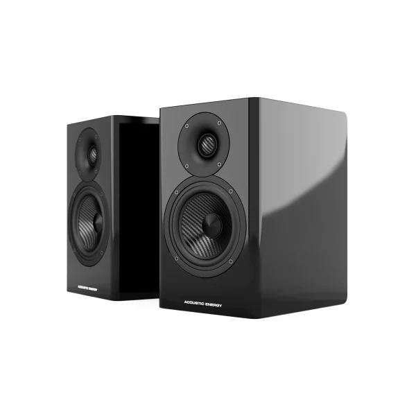 Acoustic Energy AE500 Standmount Speakers (Pair) Piano Gloss Black
