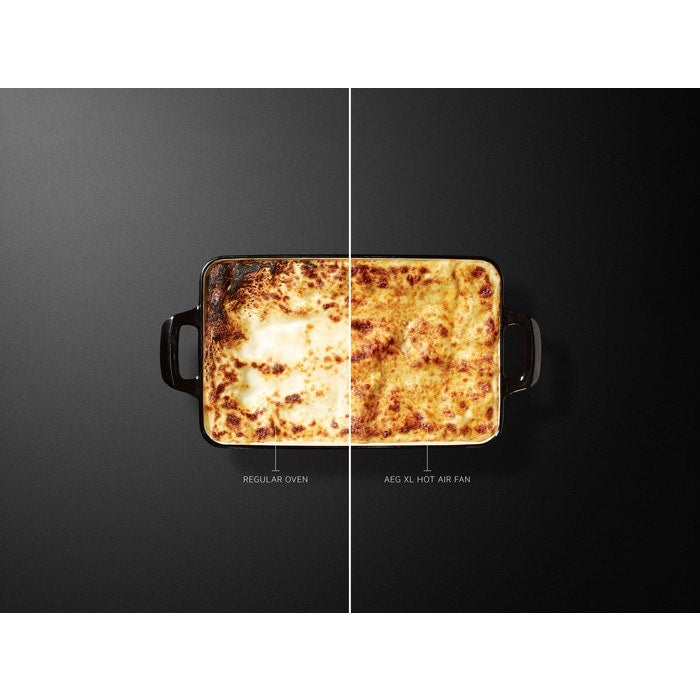 AEG 3000 Series KMX365060M Combi Quick Built In Compact Electric Oven with Microwave in Stainless Steel