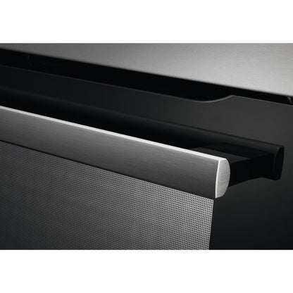 AEG 6000 Series BES355010M Steam Bake Electric Single Built in Oven with Retractable Dials in Stainless Steel