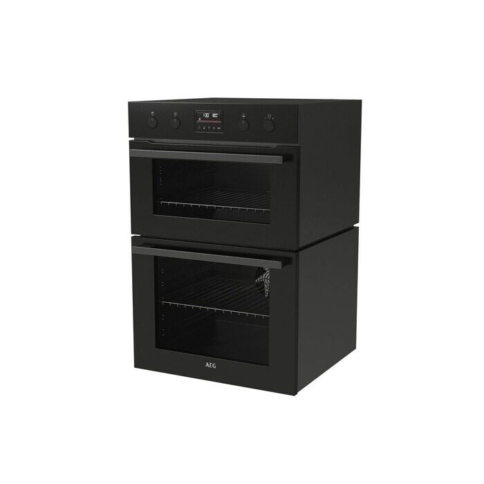 AEG 6000 Series DCB535060B Surround Cook Electric Built In Double Oven Black