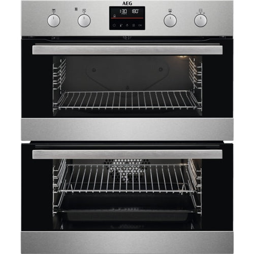 AEG 6000 Series DUB535060M Sround Cook Built Under Electric Double Oven in Stainless Steel