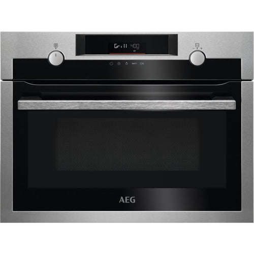AEG 6000 Series KME525860M Solo Microwave & Grill Compact Built in Microwave Oven Stainless Steel