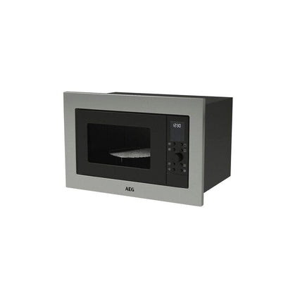 AEG 6000 Series MSE2527DM Built In Microwave Oven With Grill in Stainless Steel