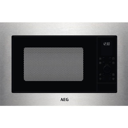 AEG 6000 Series MSE2527DM Built In Microwave Oven With Grill in Stainless Steel