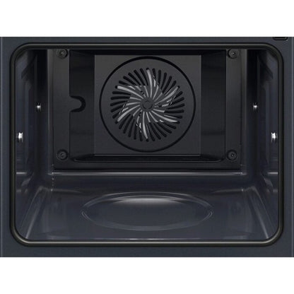 AEG 6000 Series OS6AB50AK Sense Cook Electric Built In Single Oven with Retractable Dials Black