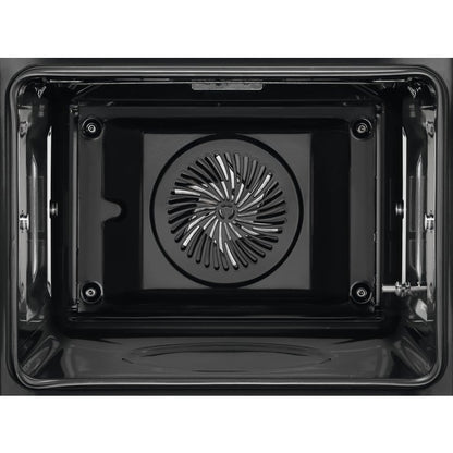 AEG 6000 Series OS6AB50AK Sense Cook Electric Built In Single Oven with Retractable Dials Black