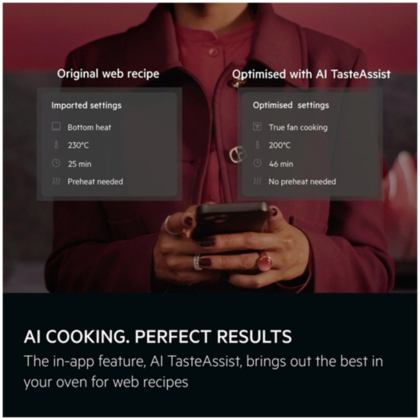 AEG 7000 Series MealAssist TE7PB731AB Electric Single Built in Oven with Touch Controls