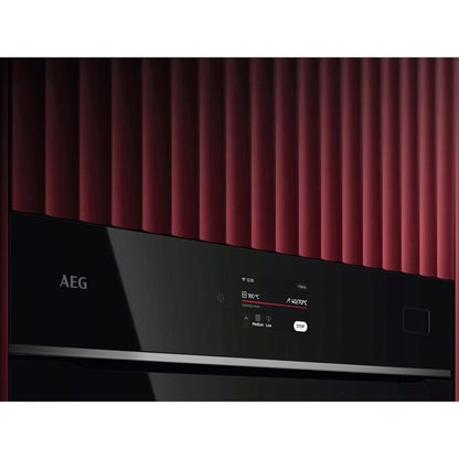 AEG 8000 Series TB8SB731AB Meal Assist with Steam Pro Electric Single Built in Oven with Touch Controls