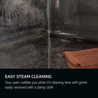 AEG 8000 Series TB8SB731AB Meal Assist with Steam Pro Electric Single Built in Oven with Touch Controls