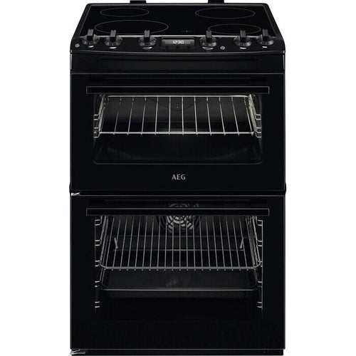 AEG CCX6540ACB 5000 Series Surround Cook 60cm Freestanding Electric Cooker with Ceramic Hob in Black