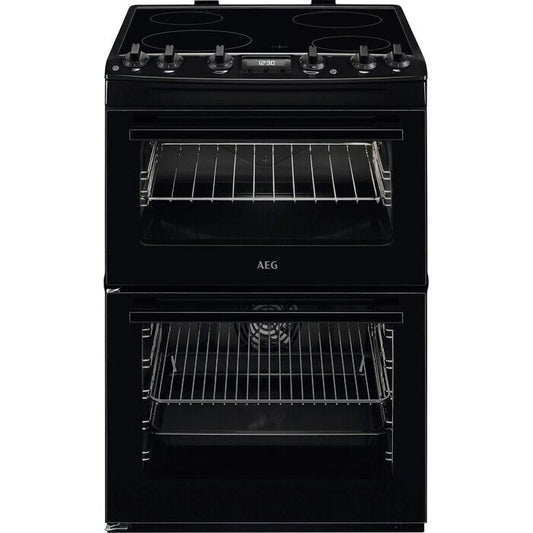 AEG CCX6540ACB 5000 Series Surround Cook 60cm Freestanding Electric Cooker with Ceramic Hob in Black