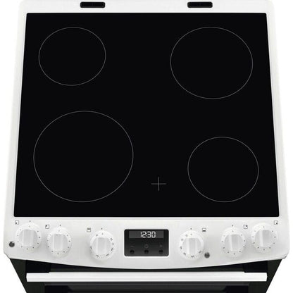 AEG CCX6540ACW 5000 Series Surround Cook 60cm Freestanding Electric Cooker with Ceramic Hob in White