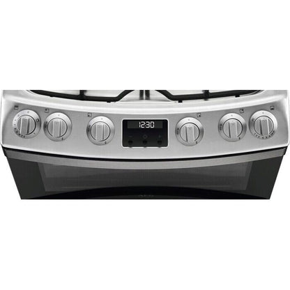 AEG CGB6131ACM 60cm Freestanding Gas Cooker with Double Oven in Stainless Steel