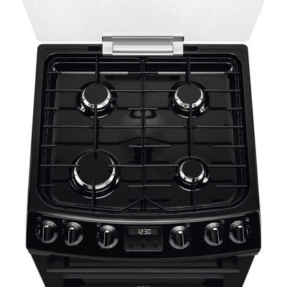 AEG CGX6130ACB 60cm Freestanding Gas Cooker with Double Oven in Black