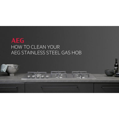 AEG CGX6130ACM 60cm Freestanding Gas Cooker with Double Oven in Stainless Steel