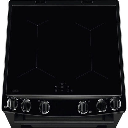 AEG CIX6500ABB 5000 Series Surround Cook 60cm Freestanding Electric Cooker with Induction Hob in Black