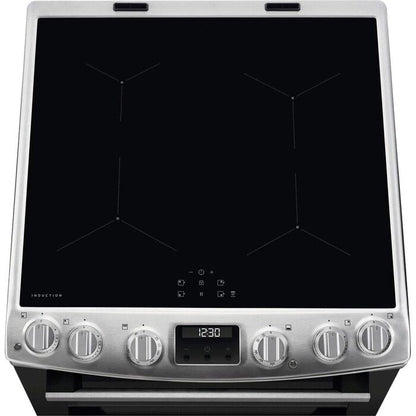 AEG CIX6540ACM 5000 Series Surround Cook 60cm Freestanding Electric Cooker with Induction Hob Stainless Steel