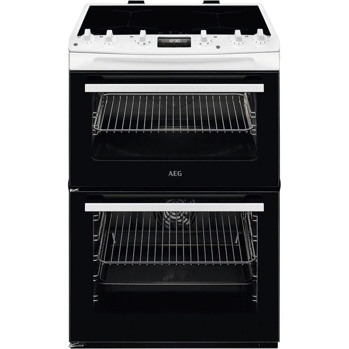 AEG CIX6540ACW 5000 Series Surround Cook 60cm Freestanding Electric Cooker with Induction Hob