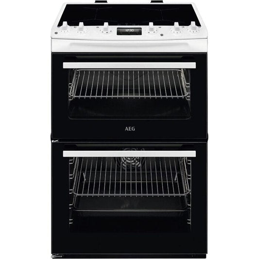 AEG CIX6540ACW 5000 Series Surround Cook 60cm Freestanding Electric Cooker with Induction Hob