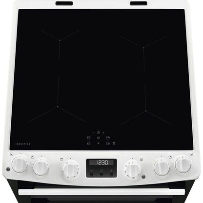AEG CIX6540ACW 5000 Series Surround Cook 60cm Freestanding Electric Cooker with Induction Hob
