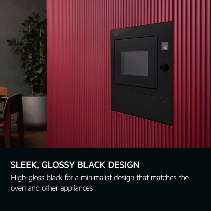 AEG OB6GM171SB 17L Built In Microwave Oven With Grill Black