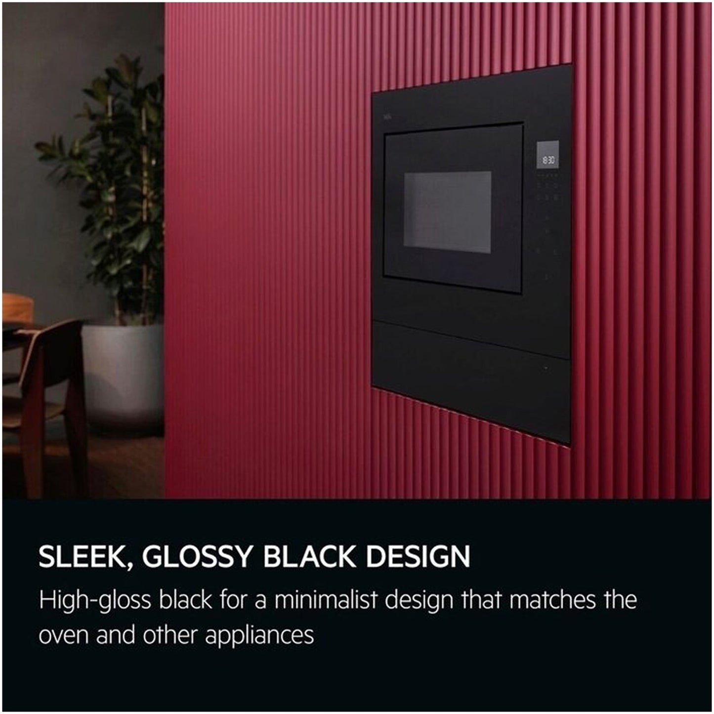 AEG OB6SM261UB 26L Built In Combination Microwave Oven Black