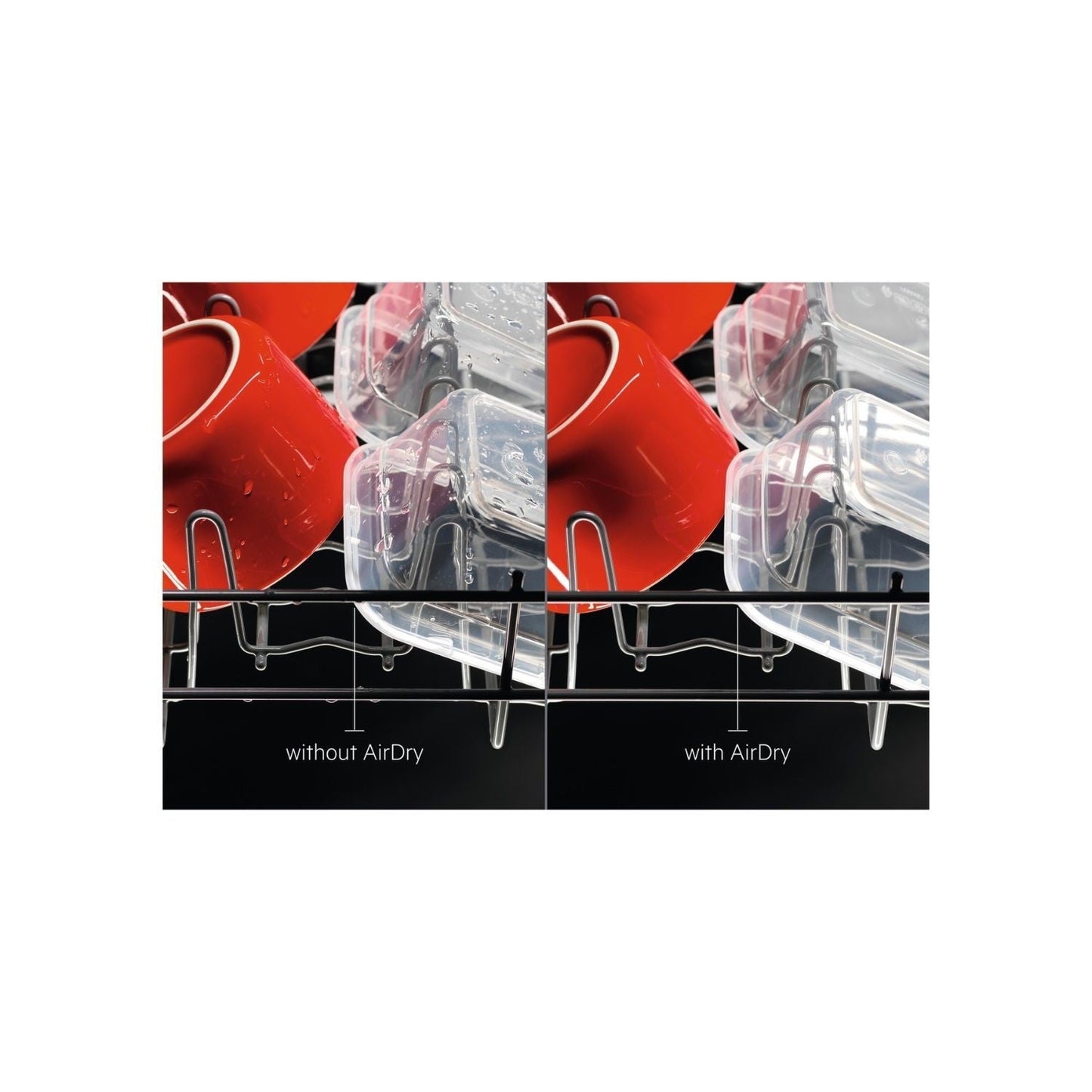 AEG Series 5000 FSB54907Z Integrated Dishwasher AirDry Technology 14 Place Settings